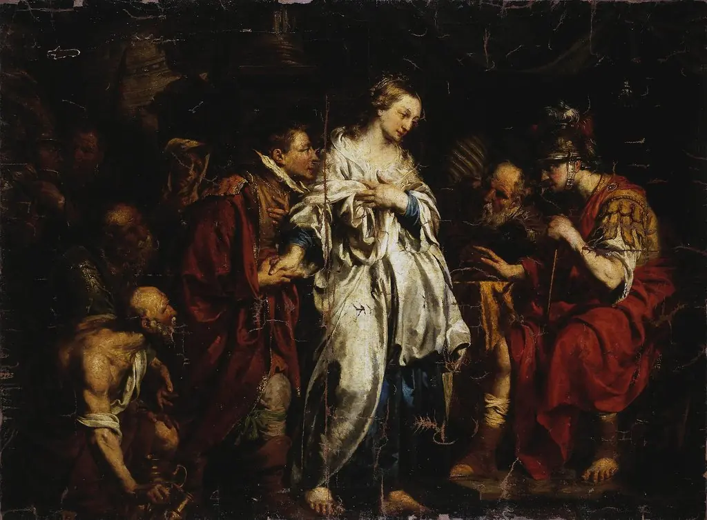Magnanimity of Scipio Africanus, by Pieter Jozef Verhaghen, oil, 1775