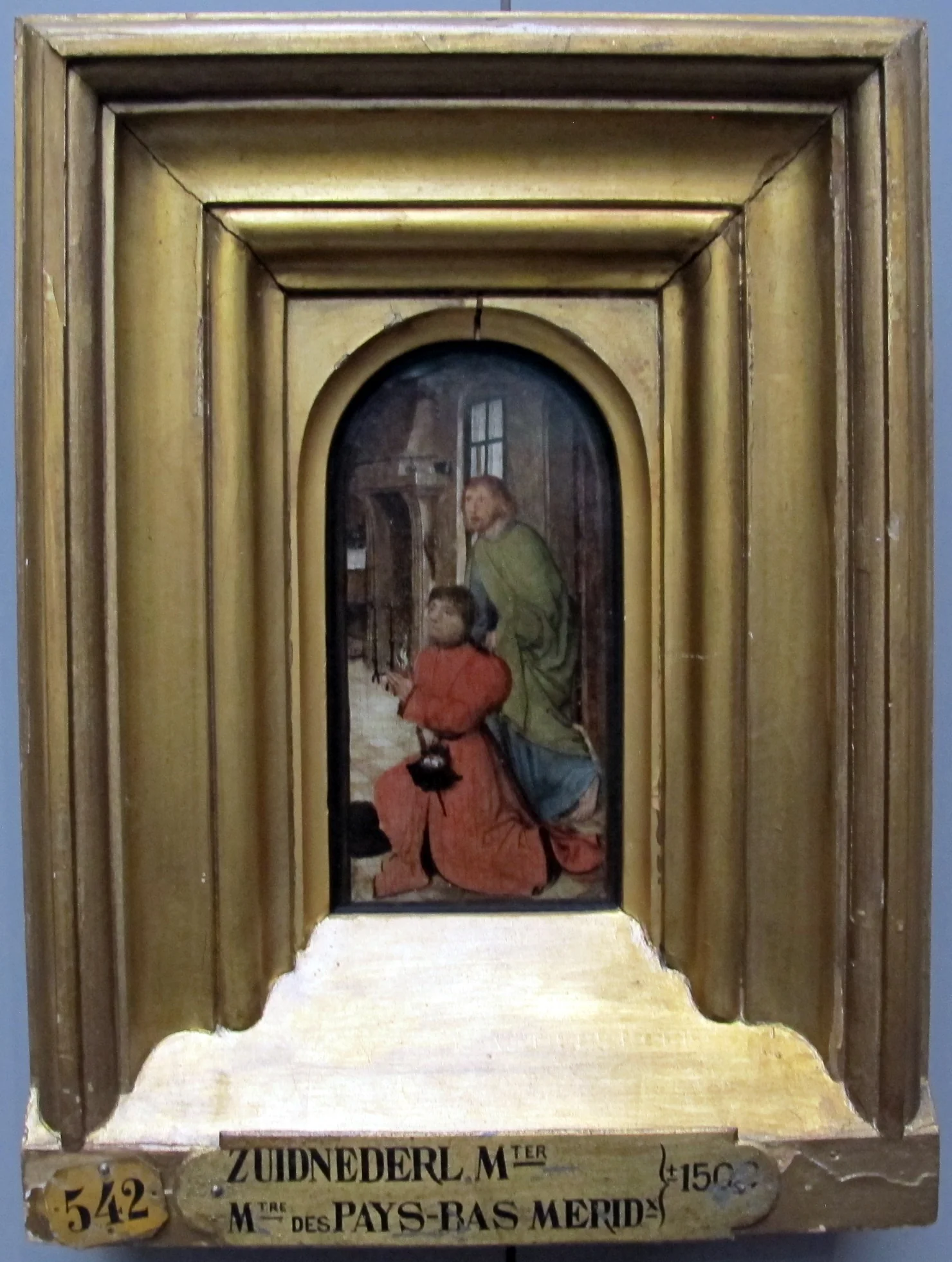 ritratto di un committente con simone zelota, detail