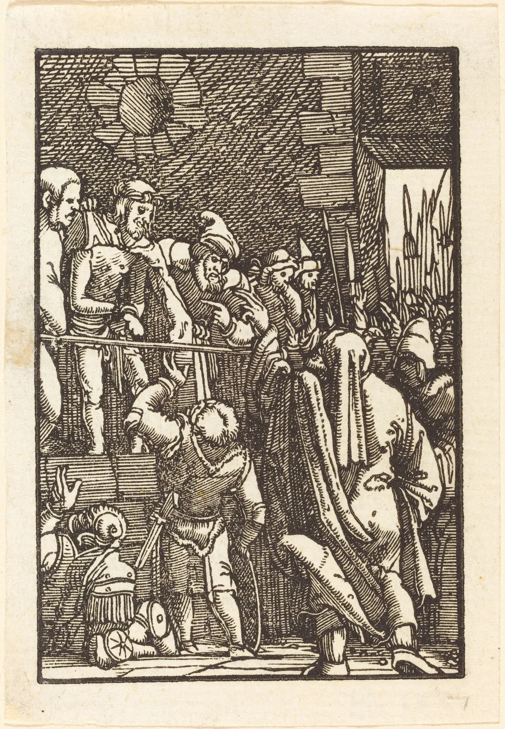 Ecce Homo, by Albrecht Altdorfer, ink, 1513