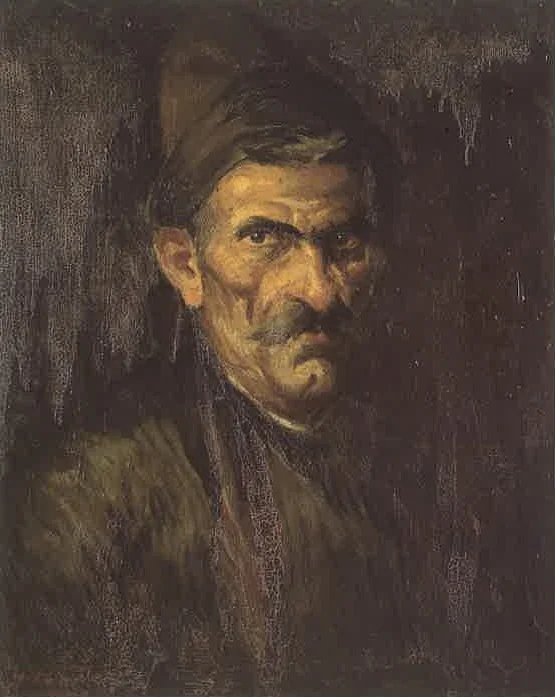 Three Paintings of a Muleteer (3), detail