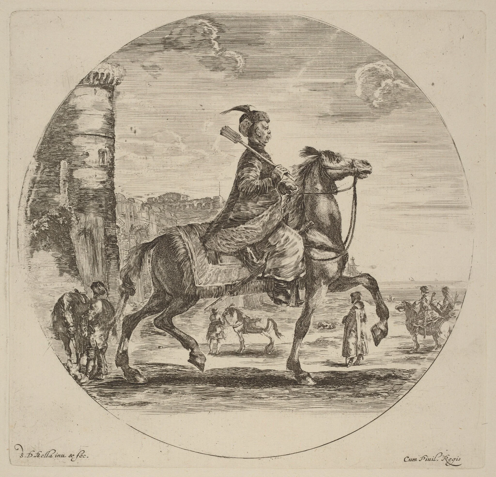 Polish Cavalier, detail