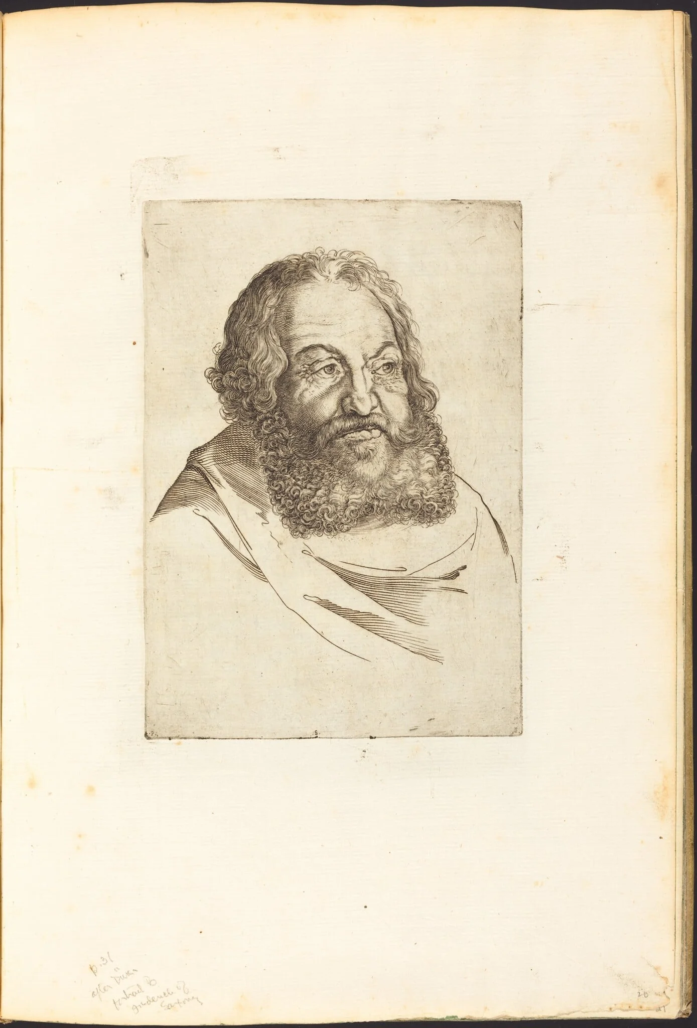 Print from Drawing Book, detail