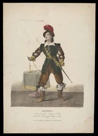 H Beard Print Collection, by F. Noël, 1850