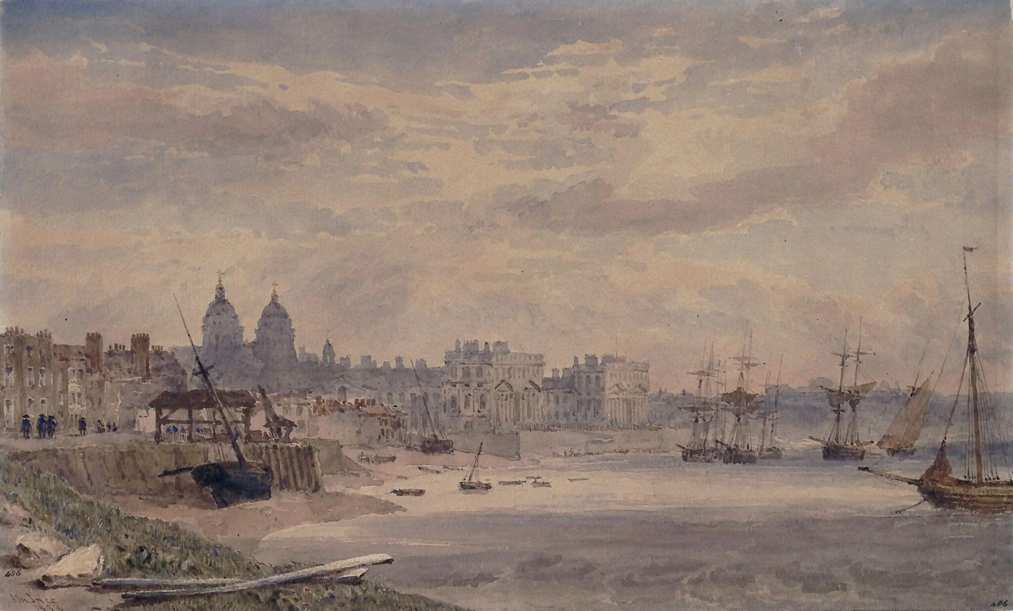 Greenwich Hospital, detail