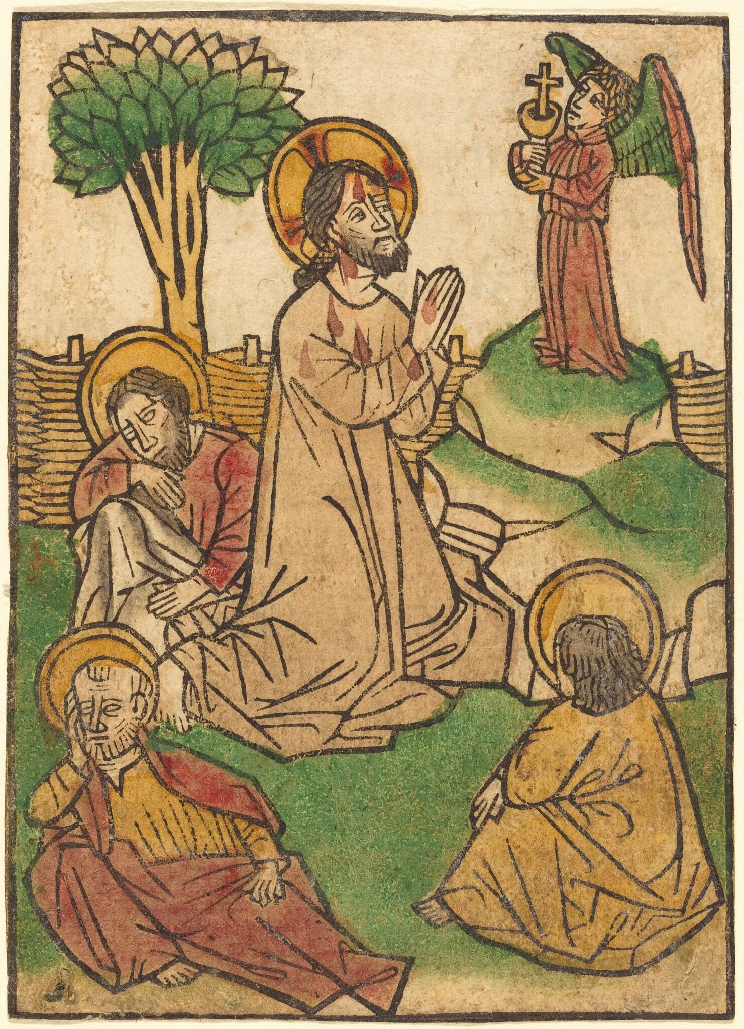 The Agony in the Garden, detail
