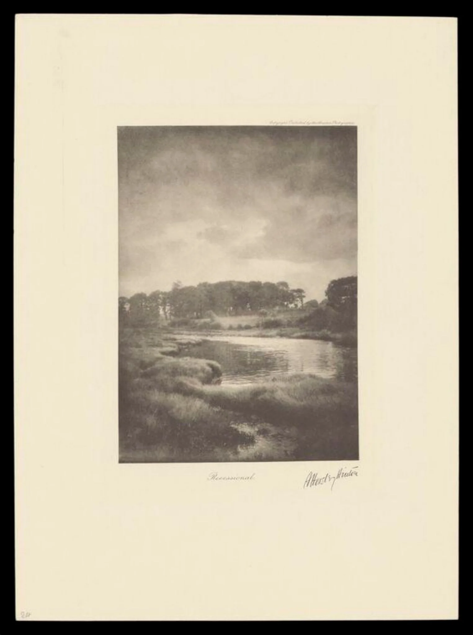 Portfolio of Pictures by A. Horsley Hinton, detail
