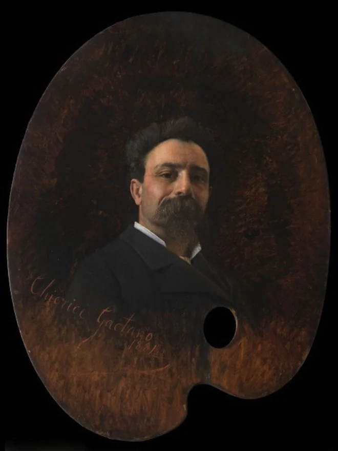 Self-portrait, detail