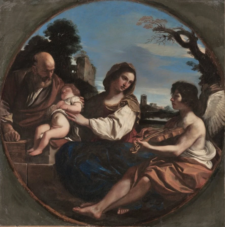 Rest on the Flight into Egypt, detail