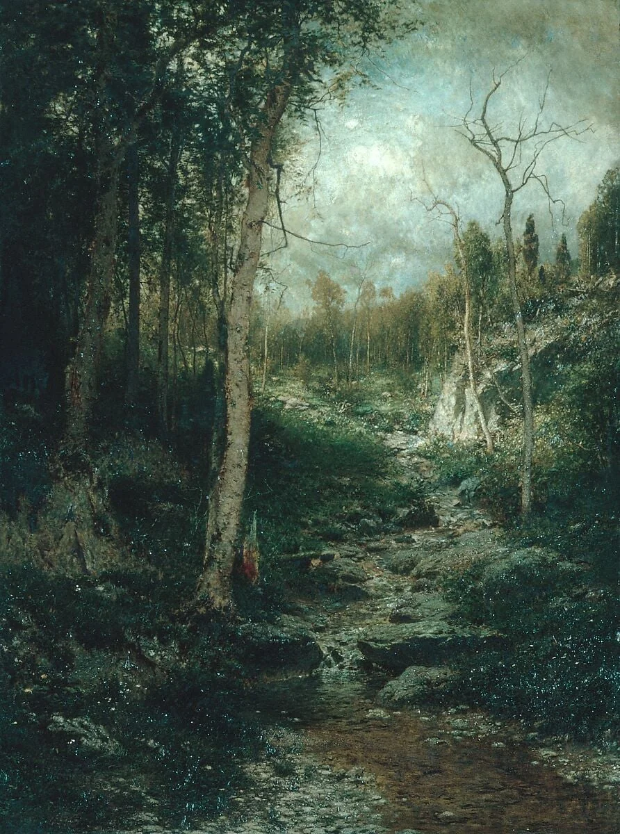 An Old Clearing, detail