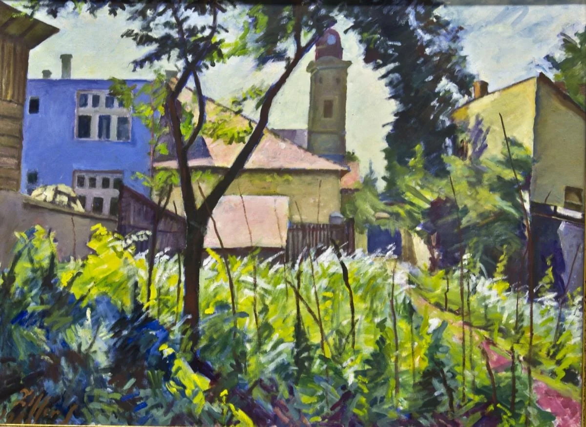 Peisaj, detail