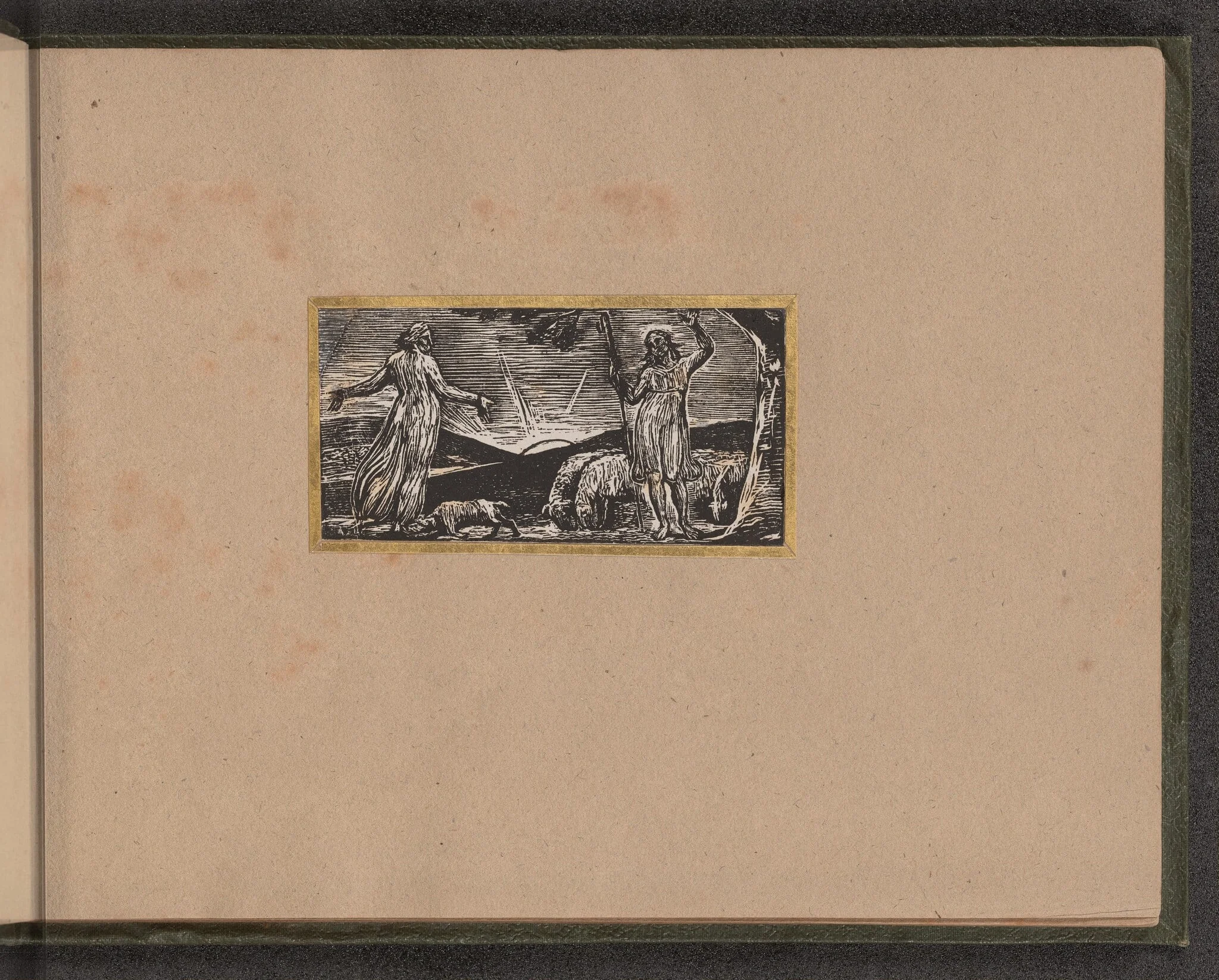 Thenot Remonstrates with Colinet, detail