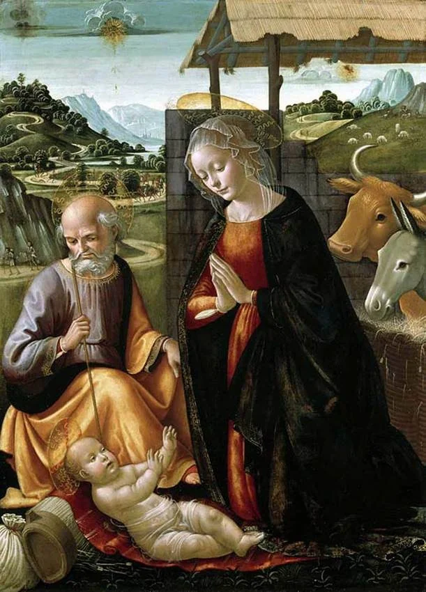 The Nativity, detail