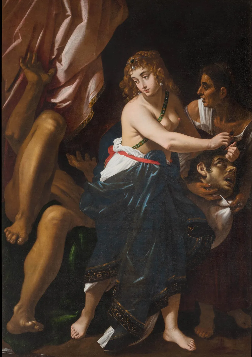 Judith and the Head of Holofernes, by Giovanni Baglione, oil, 1608