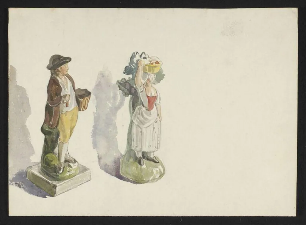 Untitled, by Beatrix Potter, watercolor, 1908