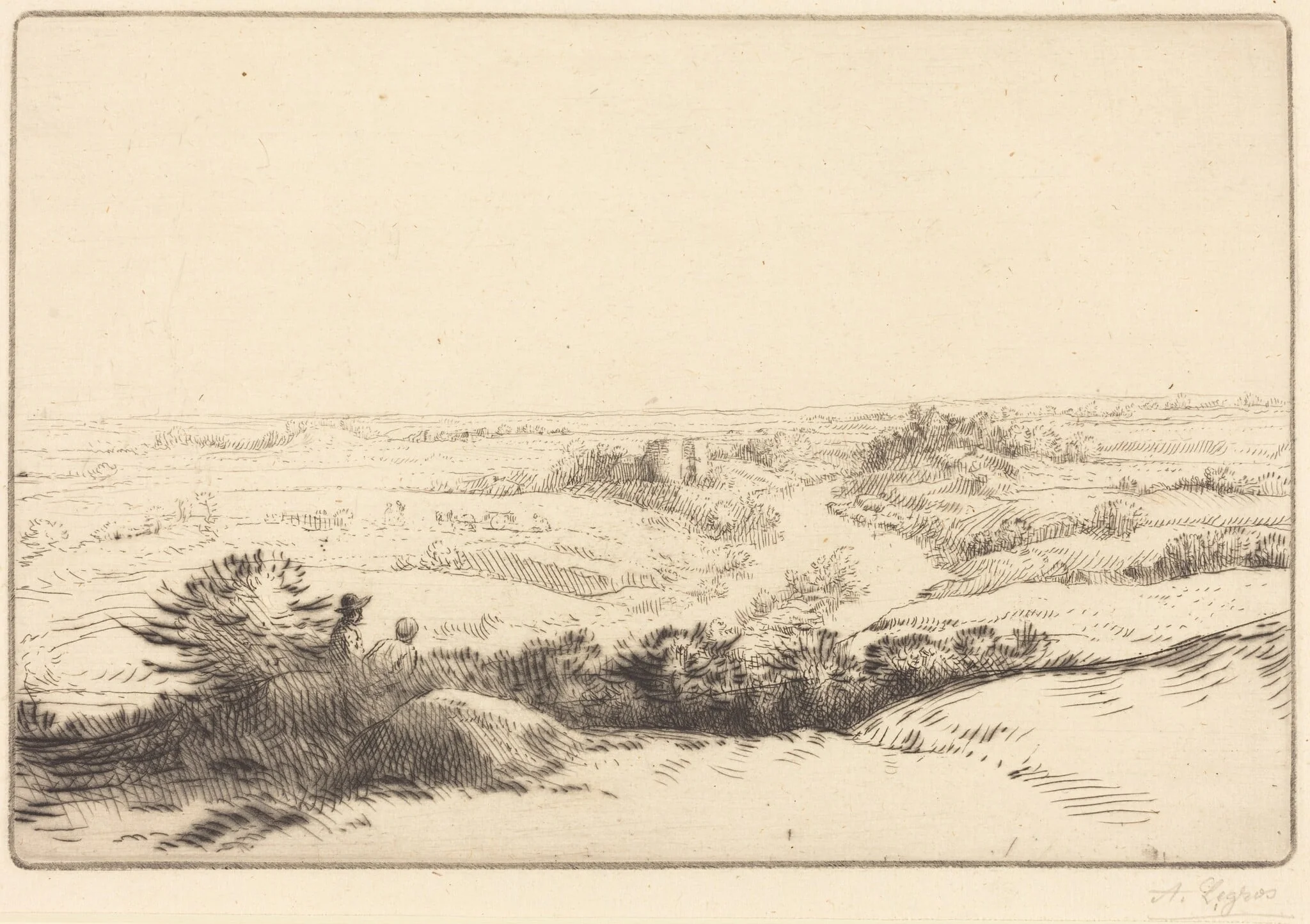 Prospect (Le point de vue), detail