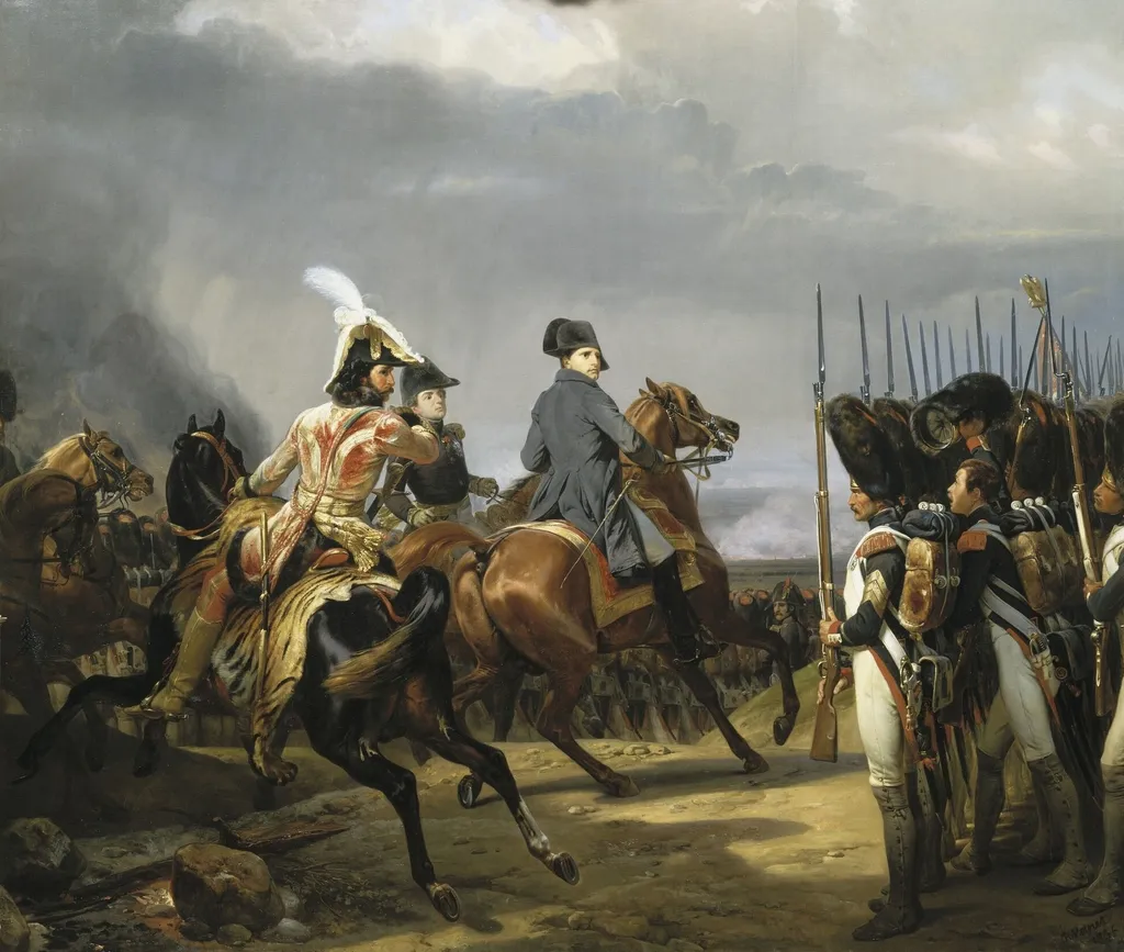 The battle of Jena, October 14, 1806, by Horace Vernet, oil, 1836