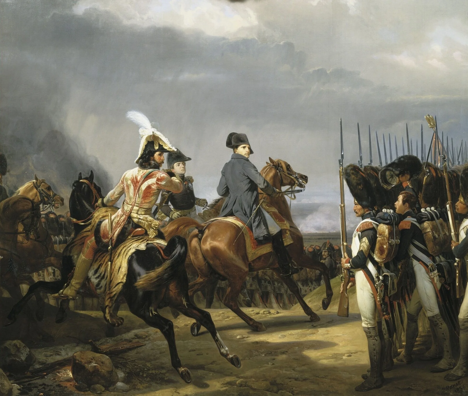 The battle of Jena, October 14, 1806, detail