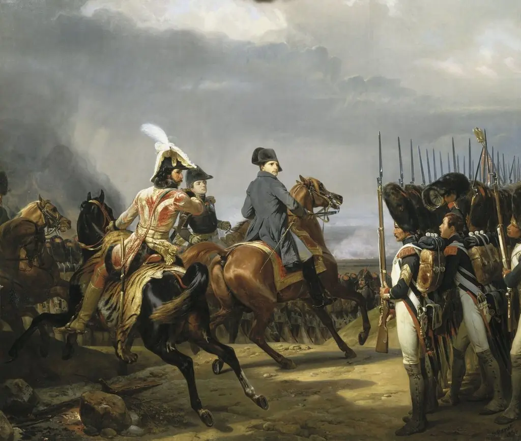 The battle of Jena, October 14, 1806, by Horace Vernet, oil, 1836