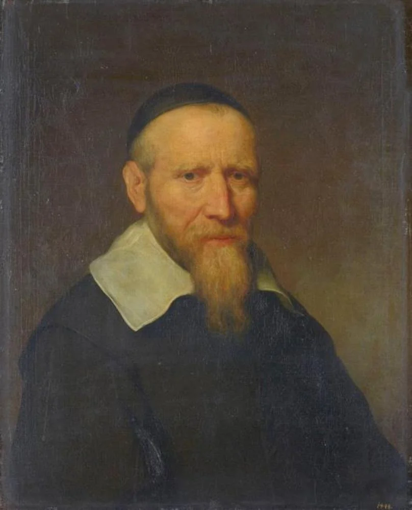 Portrait of an unknown old man, detail