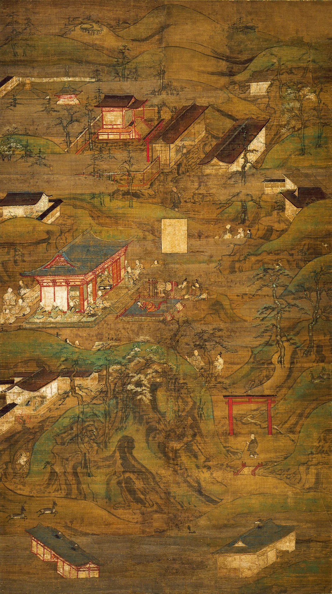 Illustrated Legends of the Tenchi-in (Tenchi-in engi), detail