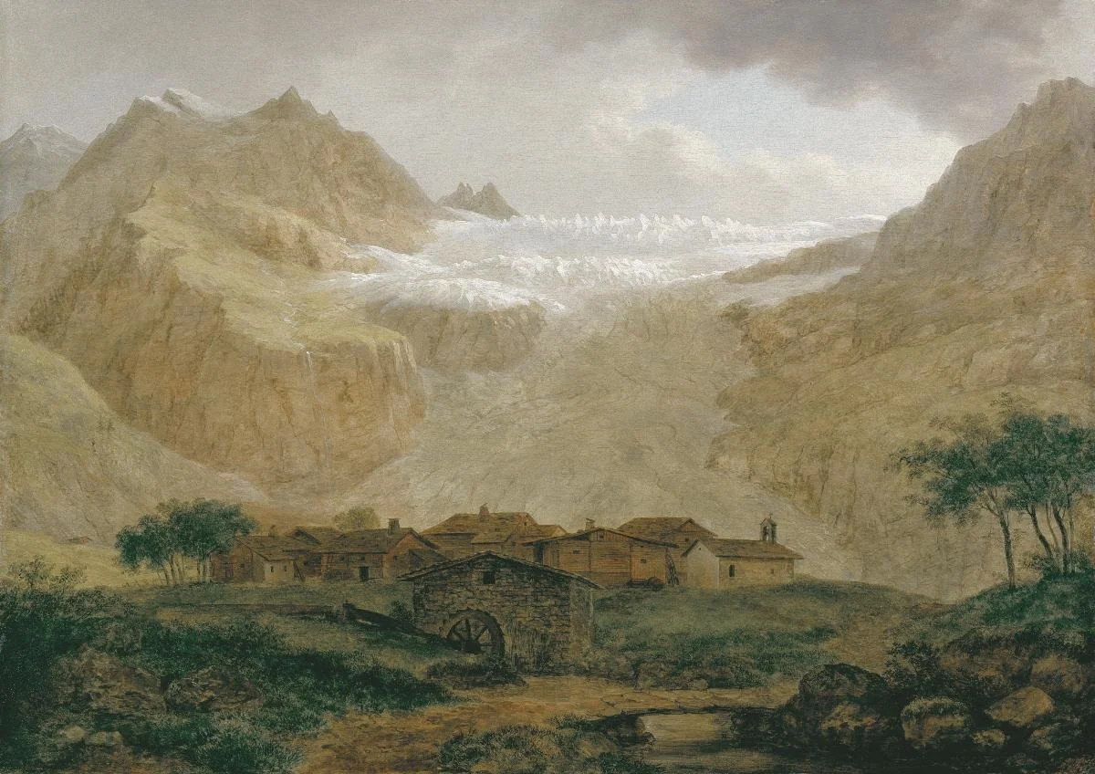 Glacier du Tour im Chamonixtal, detail