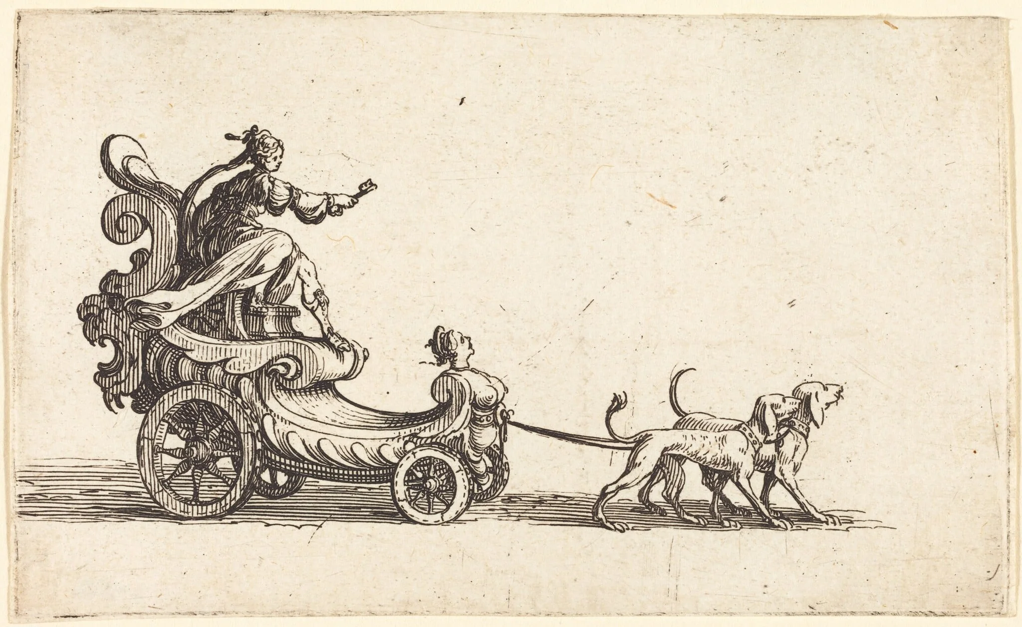 Entry of Monseigneur Henry de Lorraine, Marquis de Moy, under the Name of Pirandre, detail