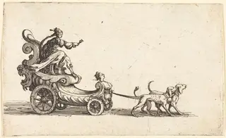 Entry of Monseigneur Henry de Lorraine, Marquis de Moy, under the Name of Pirandre, by Jacques Callot, ink, 1627
