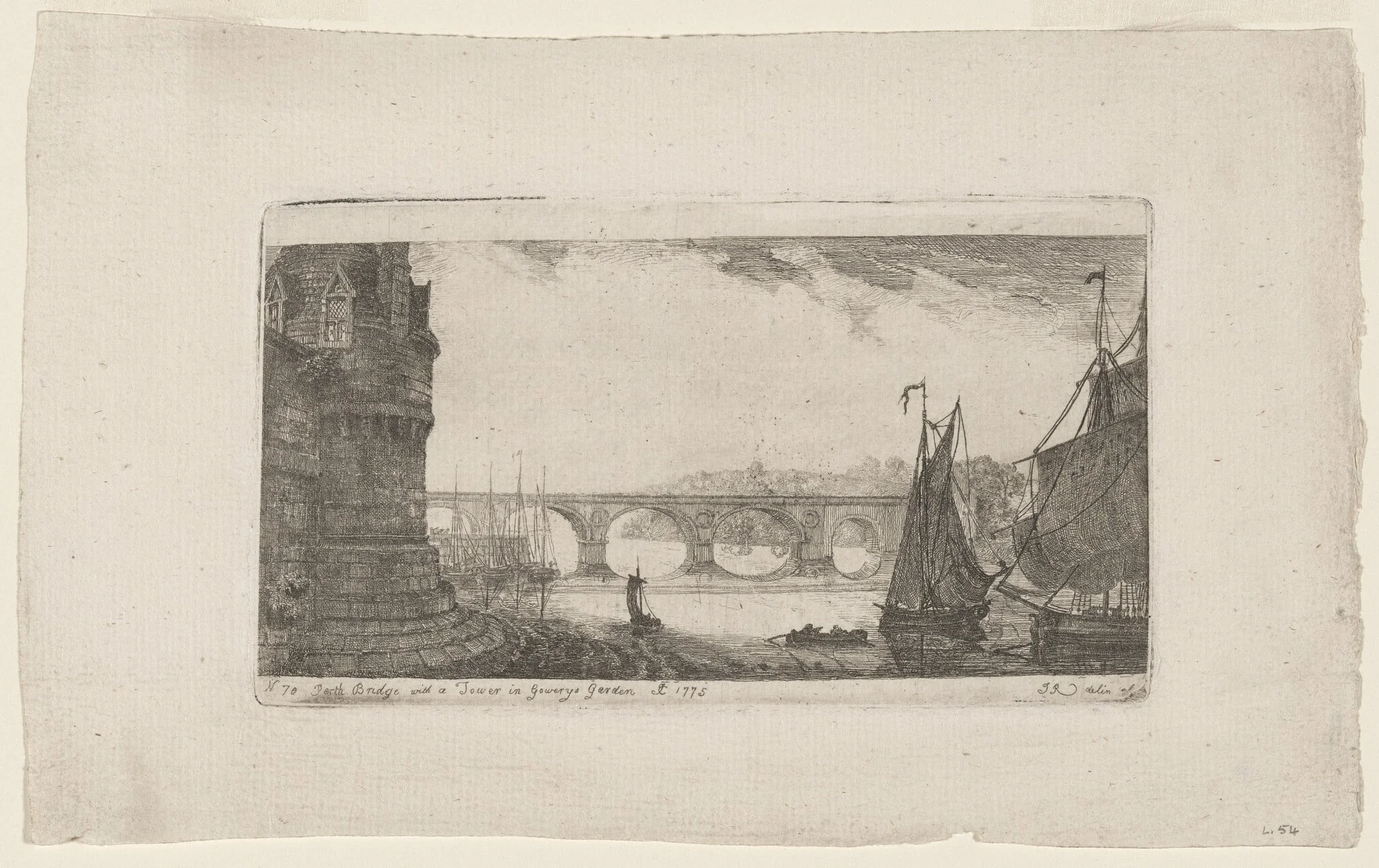 Perth Bridge, detail