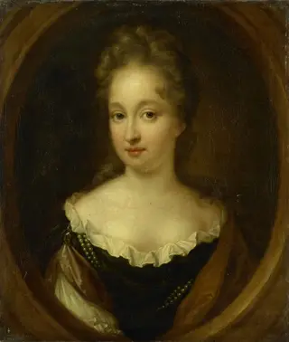 Portrait of Anna van Citters (1664-94), daughter of Aernout van Citters and Josina Parduyn, by Simon Du Bois, oil, 1696