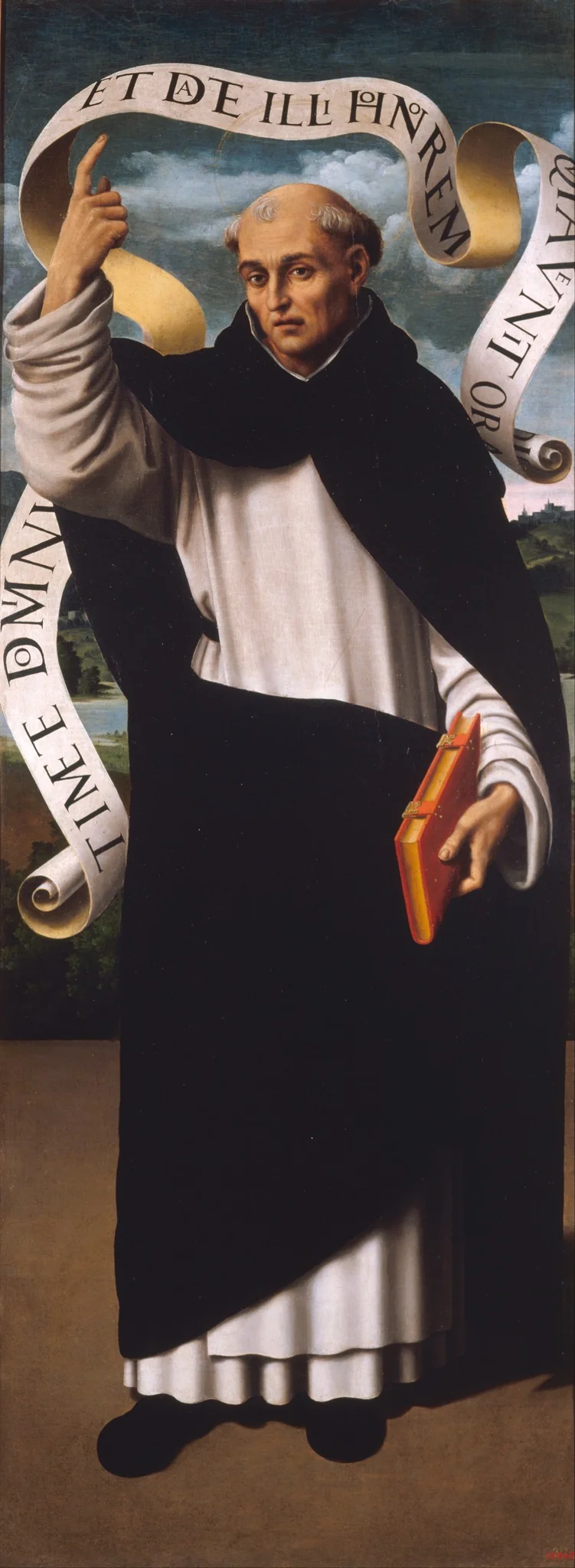 Saint Vincent Ferrer, detail