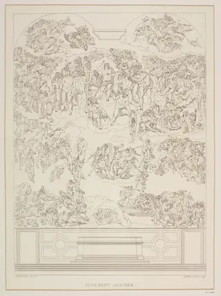 The Last Judgment, by Alexandre-Charles Guillemot, 1850
