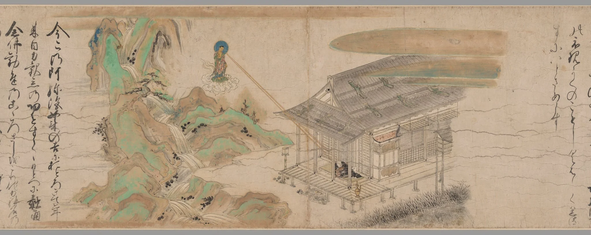 Legends of the Yūzū Nembutsu Sect, detail