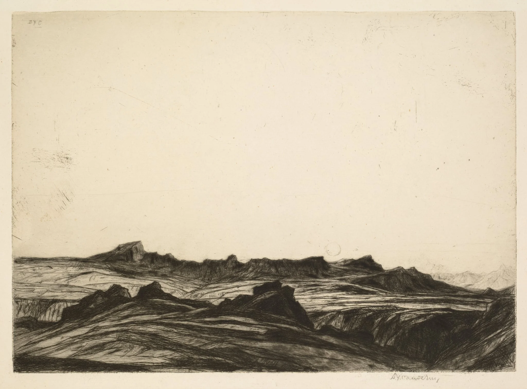 Arran Peaks, detail