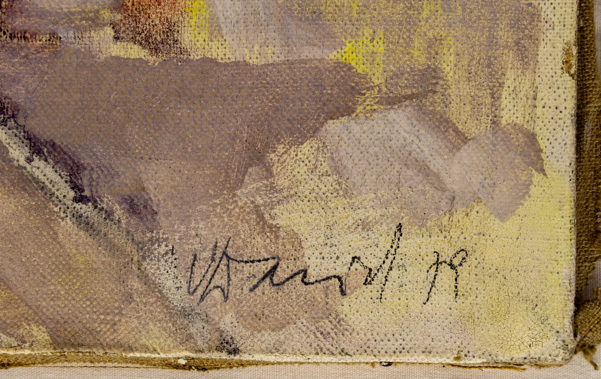 Peisaj la Sulina, detail