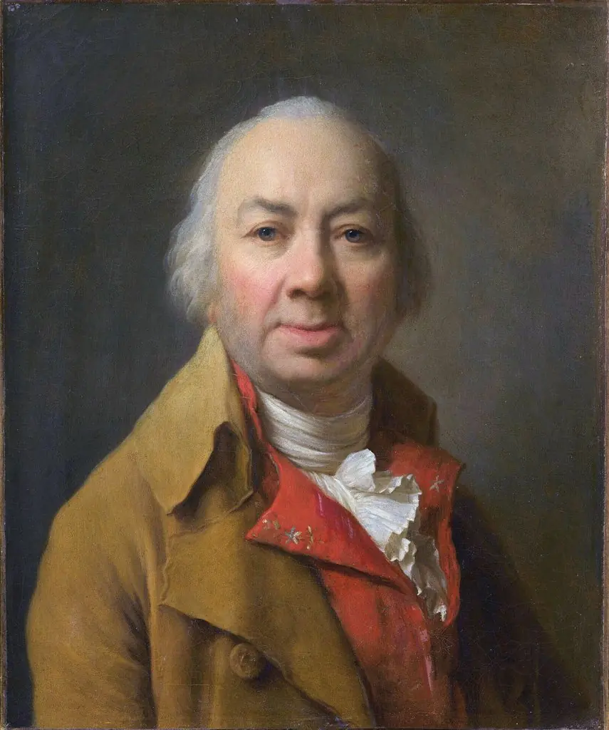 Self-Portrait, by Joseph Siffred Duplessis, oil, 1801
