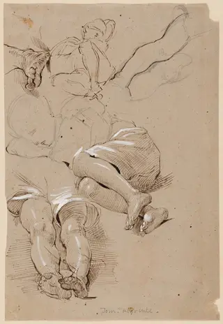 Tom -- Florence, by George Richmond, gouache, 1838