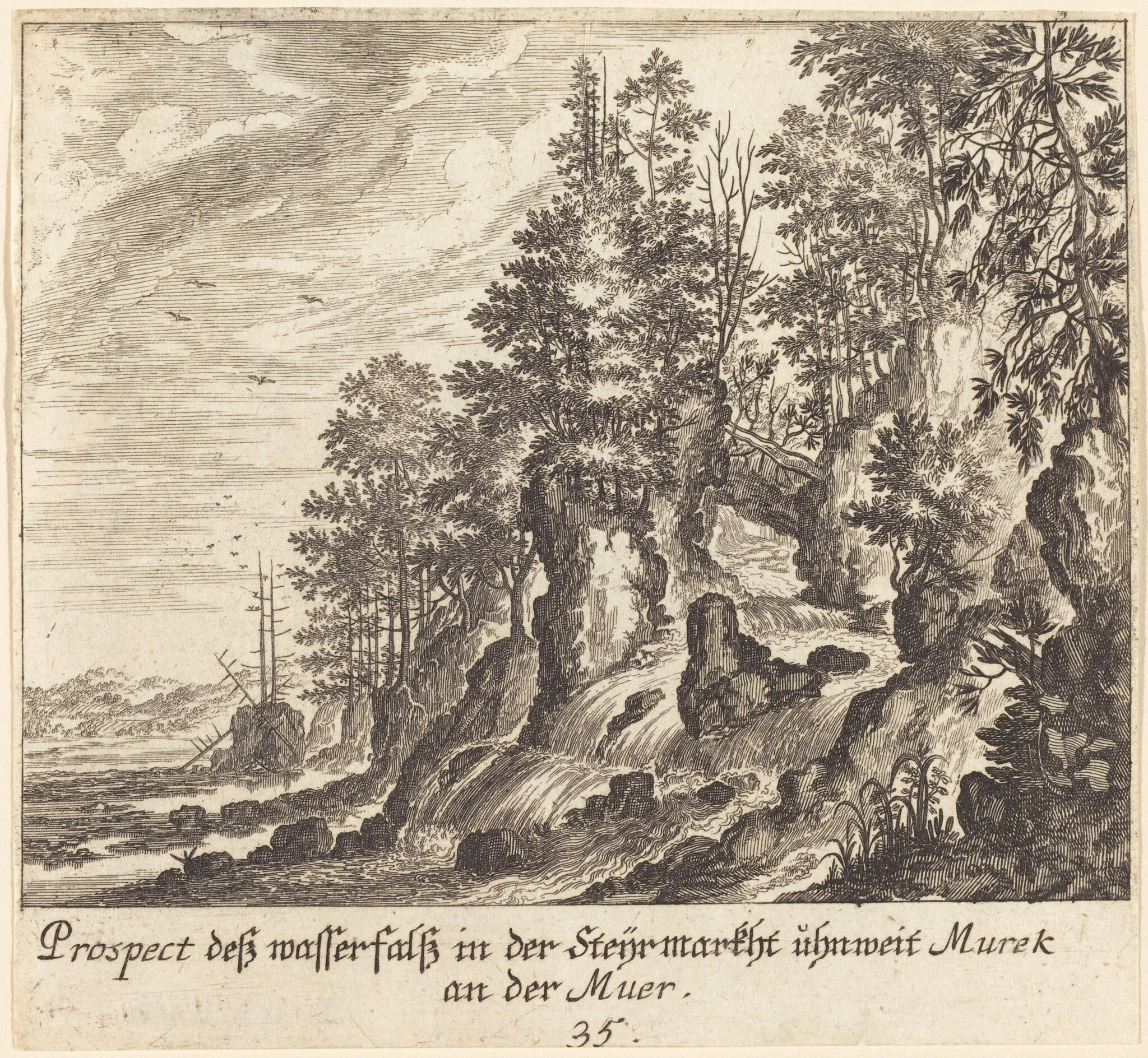 Waterfall, detail