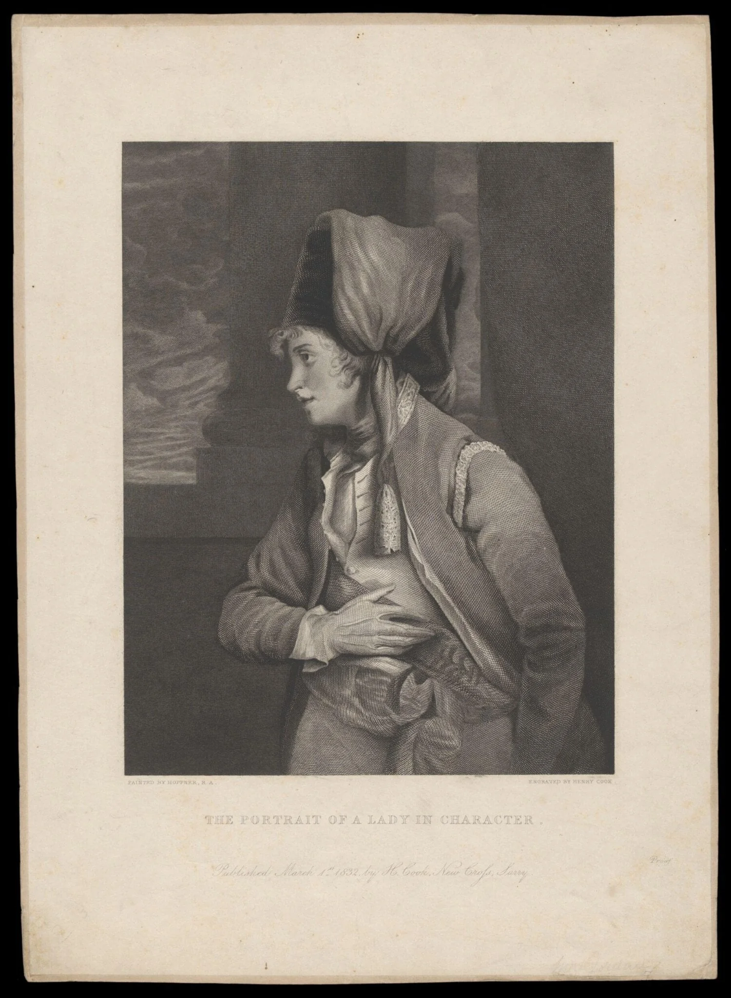 H Beard Print Collection, detail