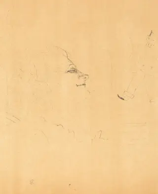 Pessima, by Henri de Toulouse-Lautrec, ink, 1898