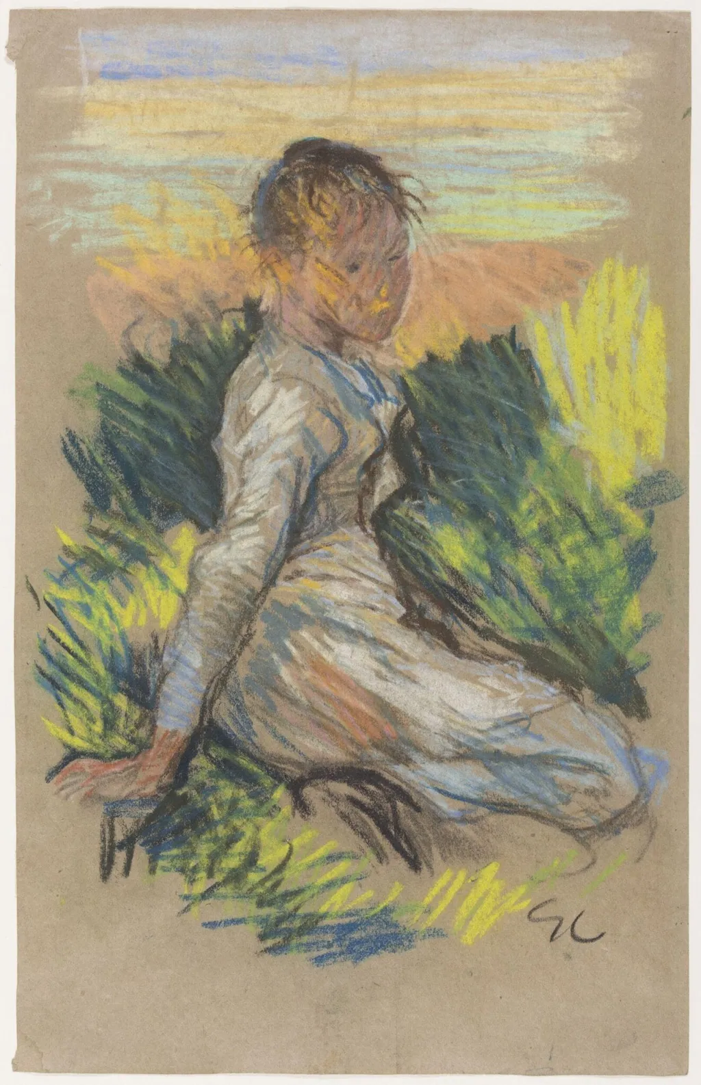 Untitled, by George Clausen, 1870