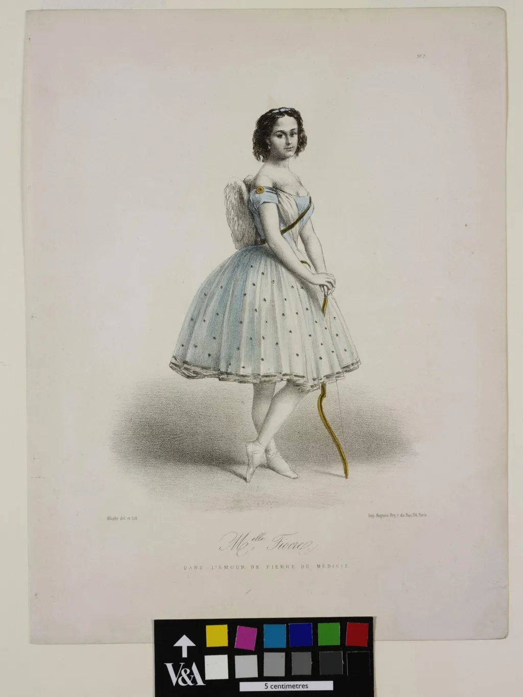 Melle Fiocre, by Marie-Alexandre Alophe, 1860