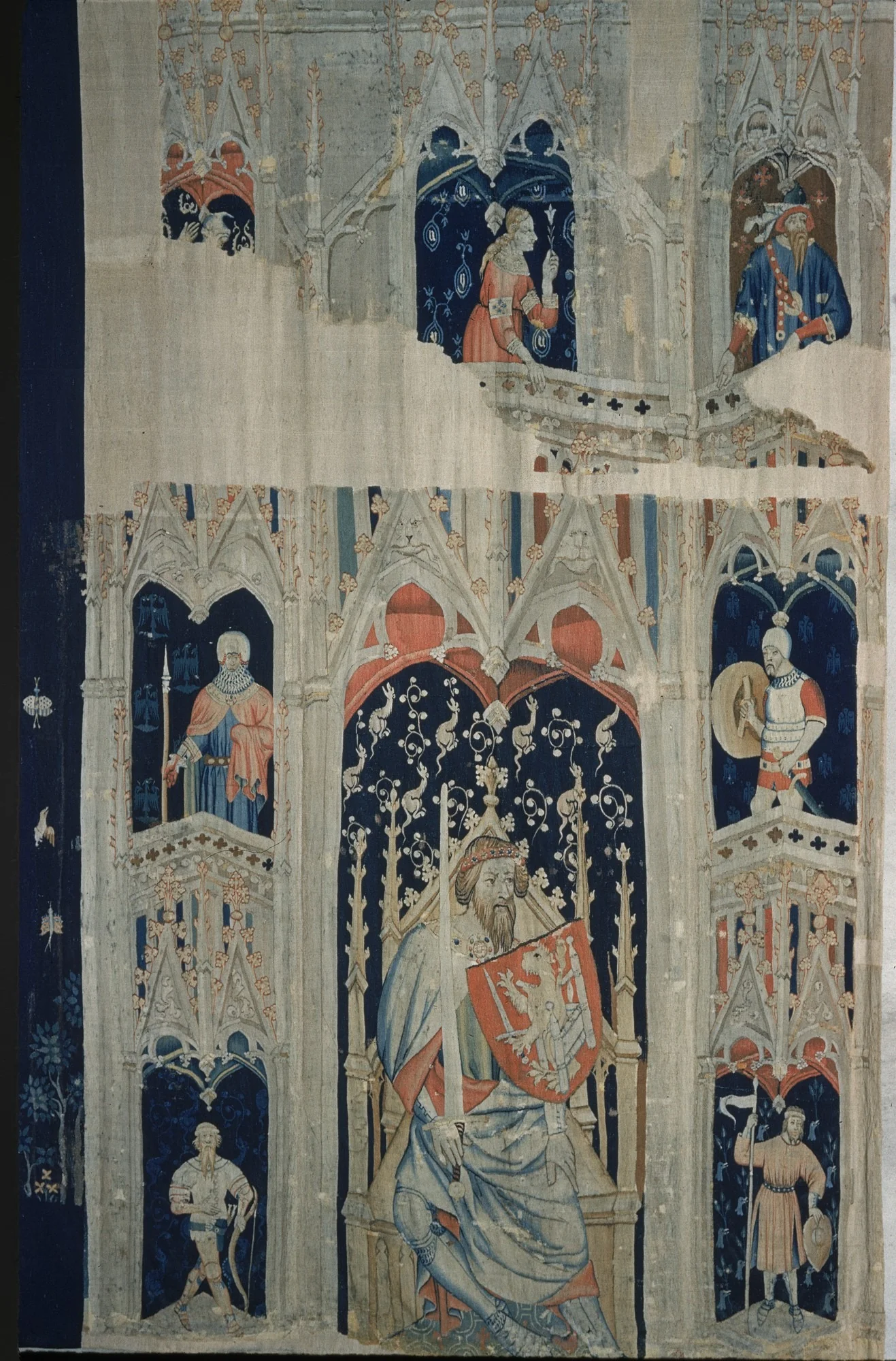 Alexander the Great or Hector of Troy (from The Nine Heroes Tapestries), detail