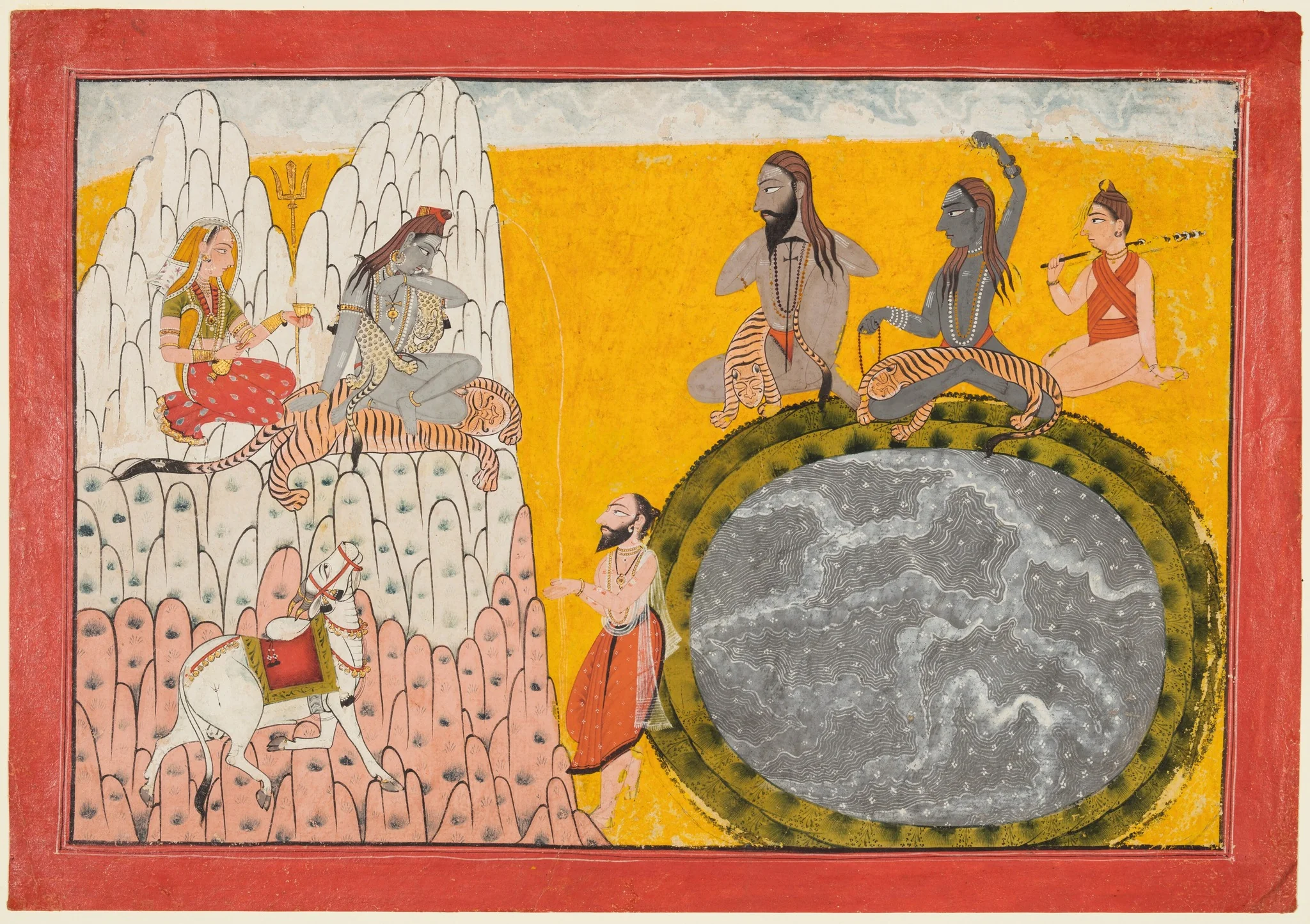 Descent of the Ganges, detail