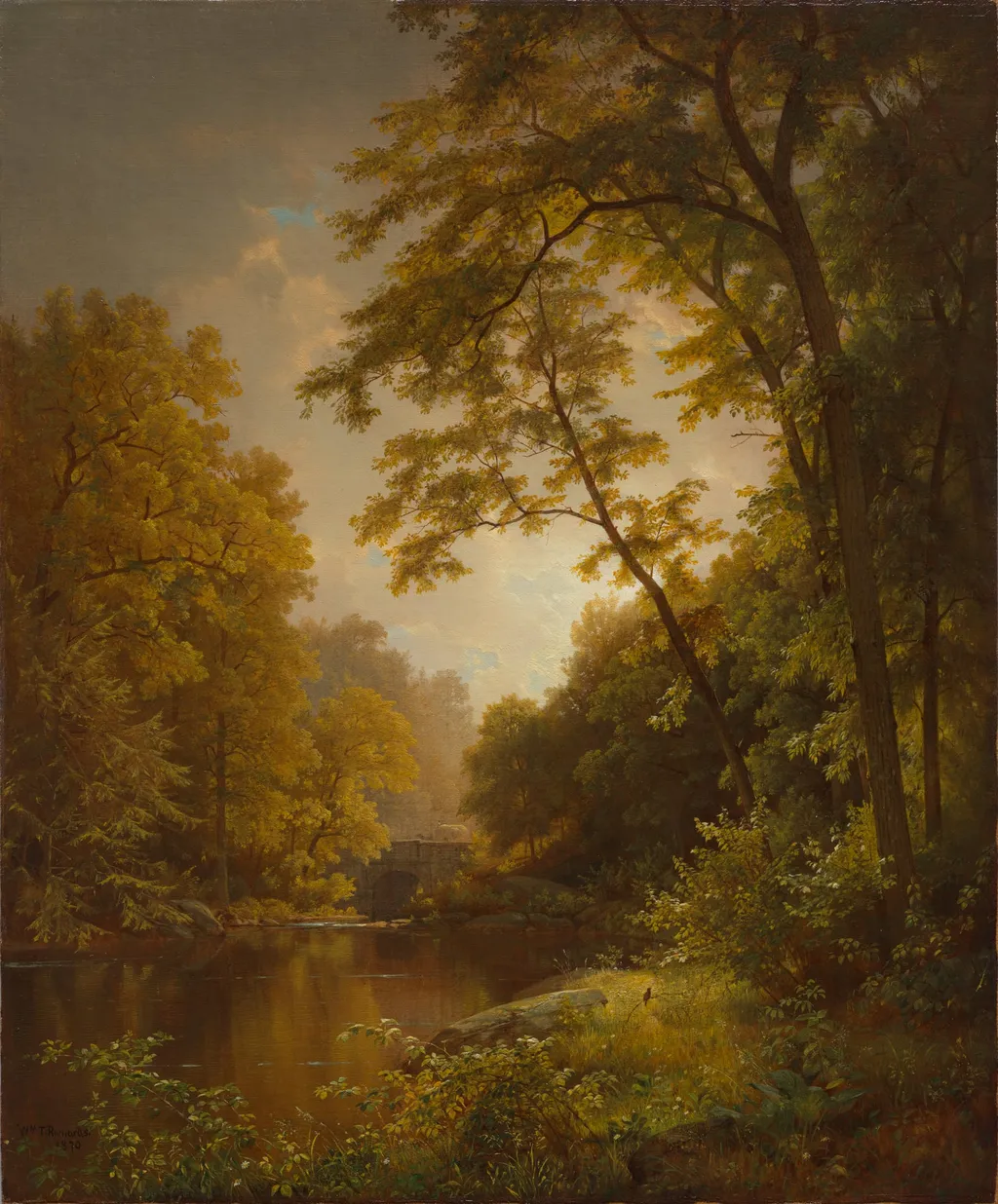June Day, by William Trost Richards, unspecified, 1870
