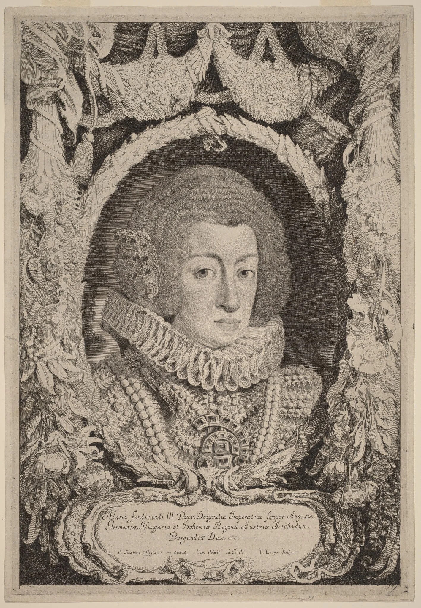 Maria Anna of Spain, detail