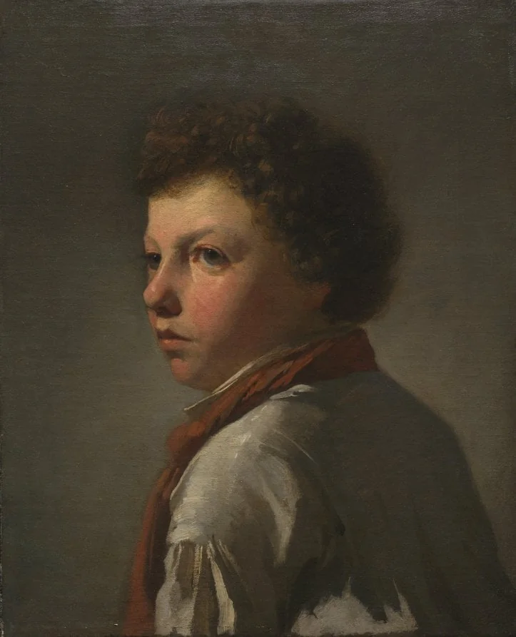 Portrait of a Young Man, detail