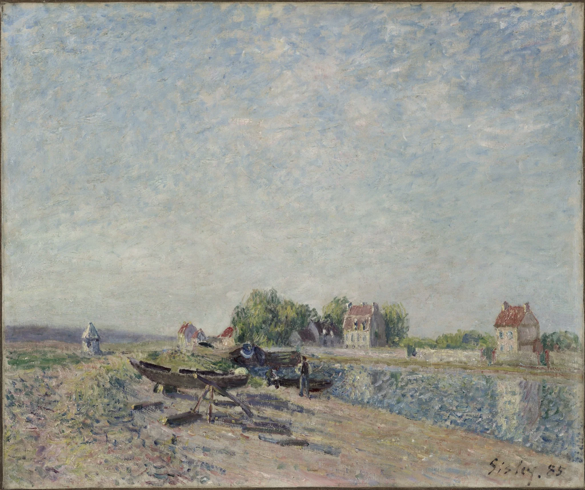 Saint-Mammès, Loing Canal, detail
