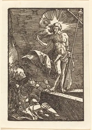 The Resurrection, by Albrecht Altdorfer, ink, 1513