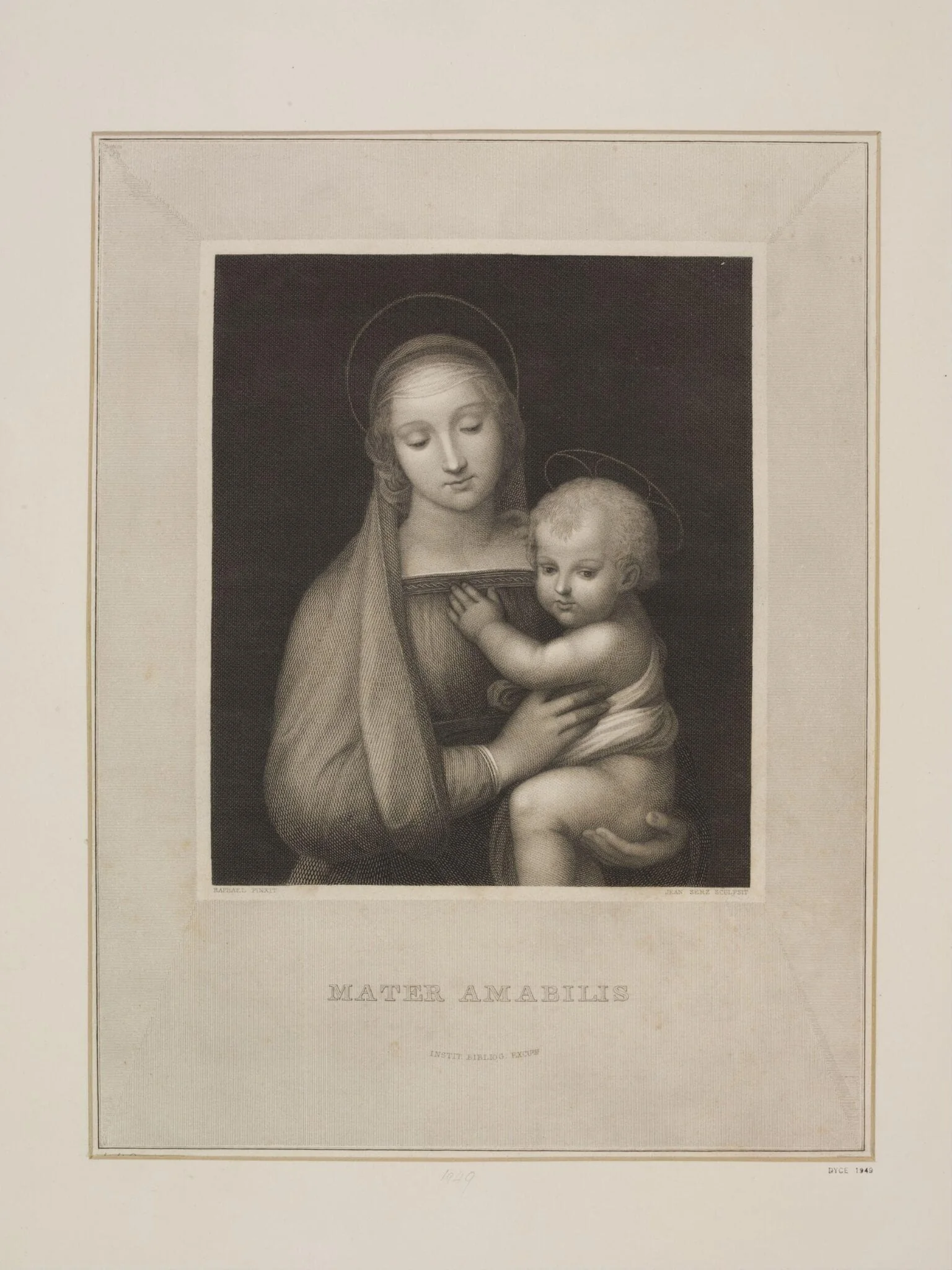 Mater Amabilis, detail