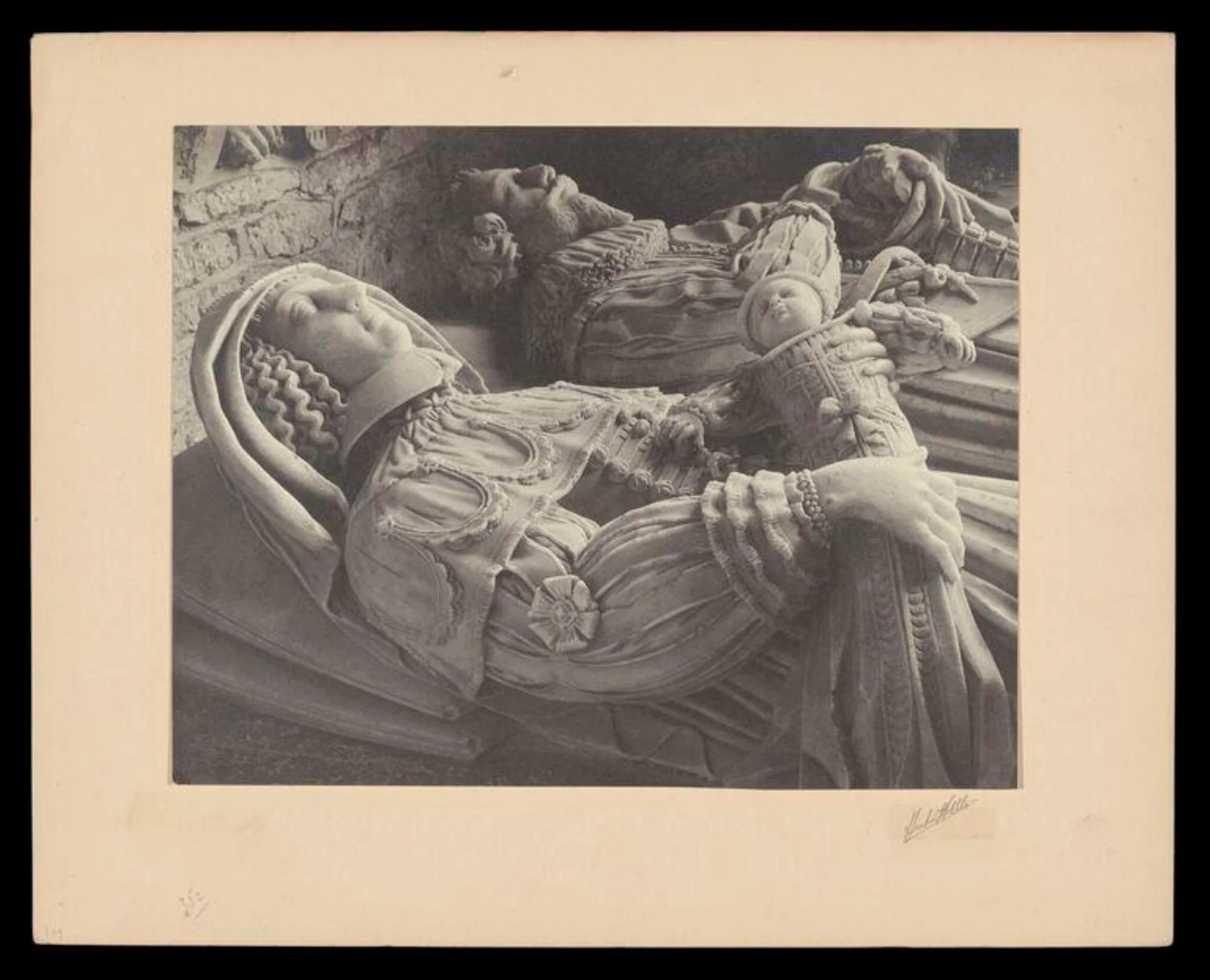 The Savage Memorial Table Tomb, Elmley Castle Church, Worcestershire, detail